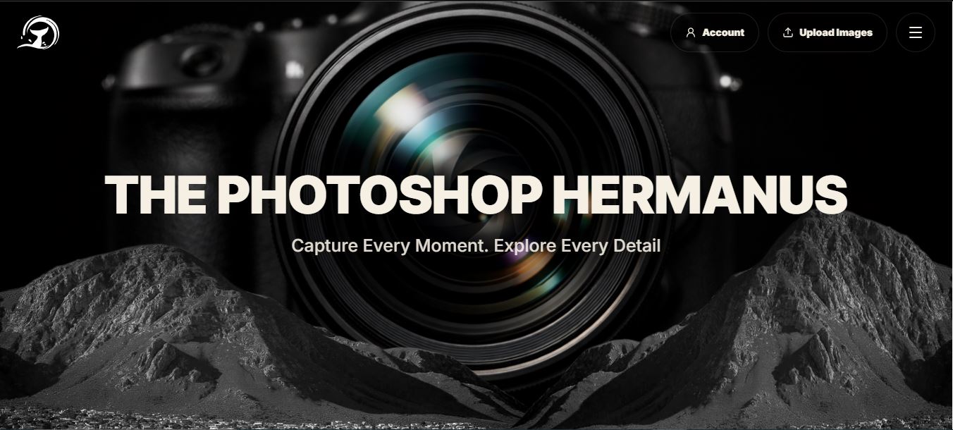 The Photoshop Hermanus website preview